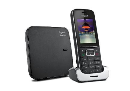Gigaset SL450 Black Edition left