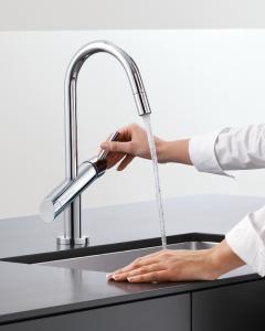 Die WimTec VIVA K4 mit intelligenter Freispülautomatik HyPlus zur Sicherstellung der Trinkwasserhygiene ist als Hochdruck- und auch als Niederdruck-Ausführung erhältlich.
Bildcredit: WimTec