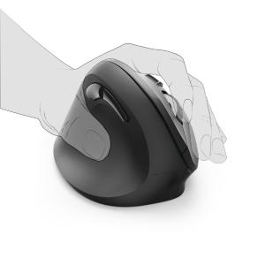 Linkshändermaus "EMC-500L" mit und ohne Kabel