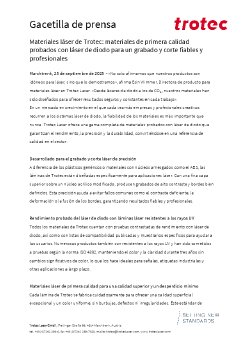 Gacetilla de prensa - Materiales láser de Trotec.pdf