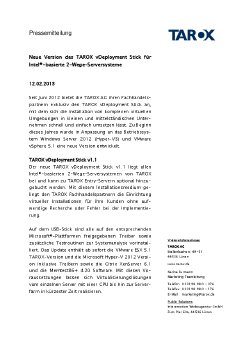 Neue Version des TAROX vDeployment Stick für Intel-basierte 2-Wege-Serversysteme.pdf