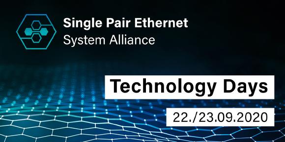Am 22. und 23. September lädt die SPE System Alliance zu einem internationalen digitalen Wissensaustausch zu Single Pair Ethernet ein