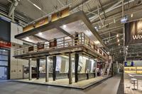 Messestand: Nachhaltigkeit und gestalterische sowie technische Zukunft der Fassadendämmung stand im Fokus, Foto: Caparol Farben Lacke Bautenschutz