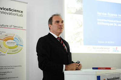 "Service-Science-Innovation-Lab" . Dr. Gerhard Gudergan.