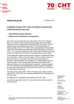 CHT Press release Biogas-fueled CHP plant.pdf