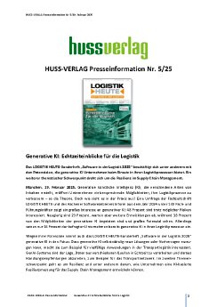 Presseinformation_5_HUSS_VERLAG_LOGISTIK HEUTE-Sonderheft Software in der Logistik 2025.pdf