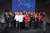 Motorradhändler des Jahres 2012: Das Team von Zweirad Trinkner freut sich über den Branchenaward