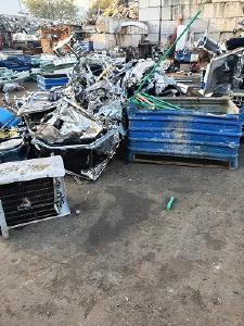 Schrottabholung, Oberhausen, NRW, Altmetall, Schrott, Elektroschrott, Eisen, Metall, Zink, Zinn, Alu