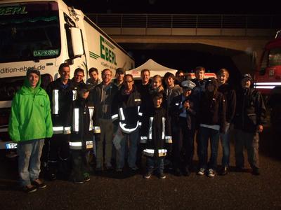 Das Filmteam mit dem Projektteam / Foto: LKZ