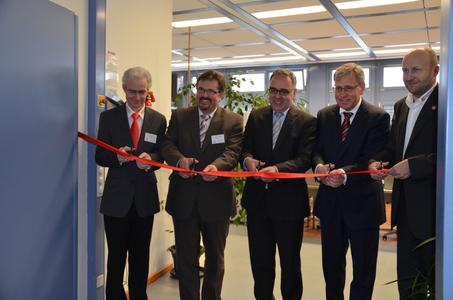 Von links nach rechts: Thomas Hug, Jochen Lindner, Klaus Michael Rückert, Alain Reynvoet, Martin Dreher