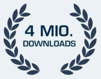Die PARTserver Community von CADENAS erreicht 4 Millionen Downloads pro Monat. | @ CADENAS GmbH
