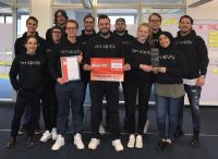 Frankfurter Start-Up onapply gewinnt Innovationspreis-IT 2017 / Teamfoto On-apply GmbH