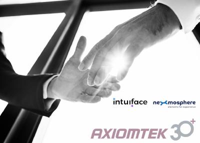 Kooperation Axiomtek mit Nexmosphere und Intuiface