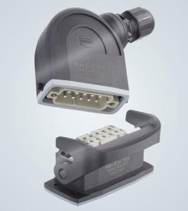 Weatherproof seals make Han-Eco® A Outdoor the ideal connector for outdoor applications