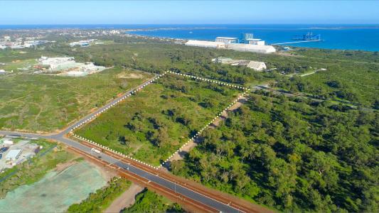 Standort der geplanten Anlage in Kwinana, Western Australia; Foto: EcoGraf Ltd.