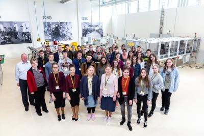 Zwei Tage konnten sich Schülerinnen und Schüler sowie ehemalige Schülerpraktikantinnen und Schülerpraktikanten über die Chancen und Perspektiven bei der HARTING Technologiegruppe informieren