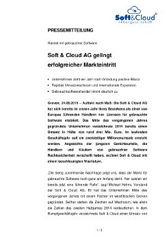 15-08-24 PM Soft & Cloud AG gelingt erfolgreicher Markteintritt.pdf