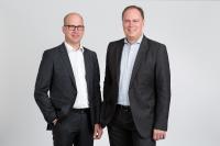 Das Führungsduo von CRMFIRST: Thorsten Bleifeld, CTO (li.), Thorsten Thiede, CEO (re.)