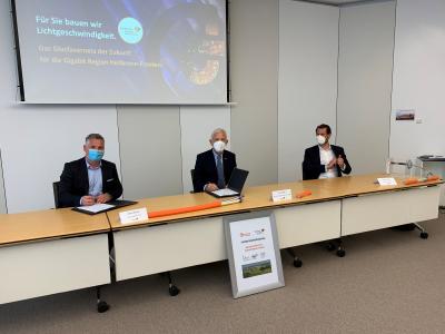 Meilenstein beim eigenwirtschaftlichen Glasfaserausbau in Heilbronn-Franken / Foto: WHF GmbH