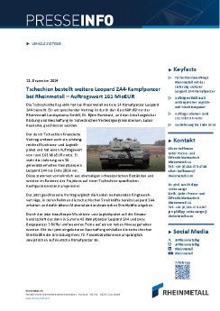 2024-12-11 Tschechien bestellt Leopard 2A4 bei Rheinmetall.pdf