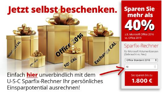 U-S-C Sparfix-Rechner