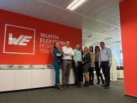 Die Mitarbeitenden der Würth ElektronikTochtergesellschaft in Sofia (Bulgarien)