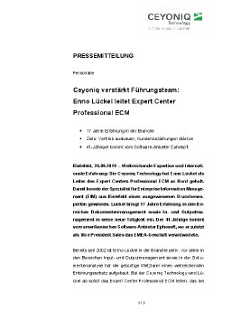 19-09-24 PM Ceyoniq verstärkt Führungsteam - Enno Lückel leitet Expert Center Professional ECM.pdf
