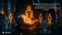KRITIS-DachG in Deutschland: Personalüberprüfung als Pflicht und Chance für kritische Infrastrukturen. Validato unterstützt Betreiber kritischer Infrastrukturen in Deutschland dabei, Background Checks und Human Risk Management gesetzeskonform, auditfähig und effizient einzuführen.
