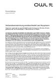 [PDF] Pressemitteilung: Verbandsversammlung verabschiedet Lars Hoppmann