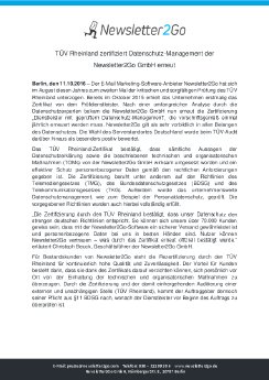 TÜV Rheinland zertifiziert Datenschutz-Management der Newsletter2Go GmbH erneut.pdf