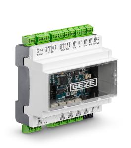 Tür-, Fenster- und Sicherheitstechnik vernetzen, zentral steuern und überwachen mit dem neuen Gebäudeautomationssystem GEZE Cockpit und dem BACnet-Schnittstellenmodul IO 420 / Foto: GEZE GmbH