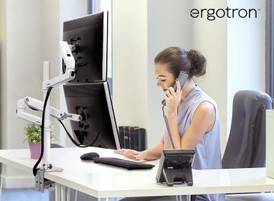 Ergotron Monitorhalterung für 2 Monitore