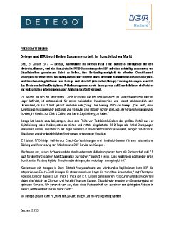 2017-01-09 PM Detego und IER beschließen Zusammenarbeit im französischen Markt.pdf