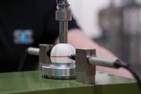  The SKZ in Würzburg has been testing table tennis balls for about 25 years. (Photo: Luca Hoffmannbeck, SKZ)