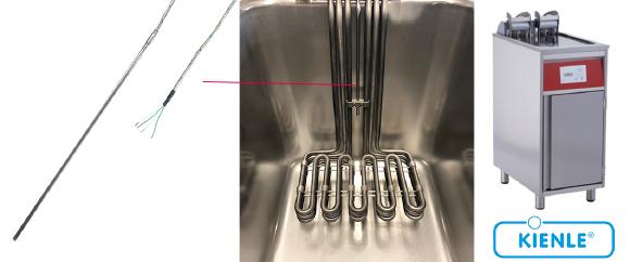 Temperaturfühler für Fritteusen und Pastakocher