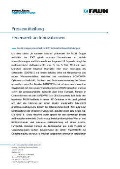 Vorab-PM FAUN@IFAT 2014.pdf