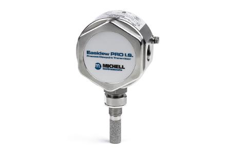Der eigensichere Easidew PRO I.S. Taupunkttransmitter bietet hohe Langzeitstabilität und reagiert schnell auf Änderungen der Feuchtigkeit. (Bildquelle: Michell Instruments)