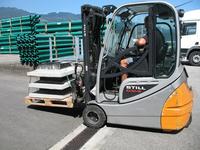 Die Recyfix NC Rinne ist täglicher Belastung ausgesetzt