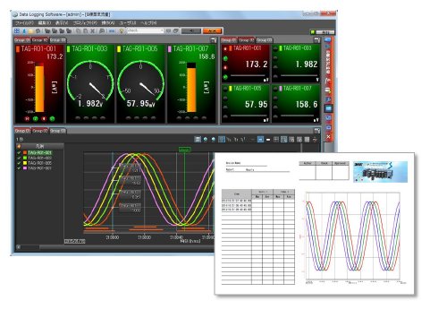 GA10 monitoring screen and sample report.jpg