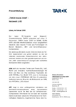 PM - TAROX Inside 2008_Netzwerk_05022008.pdf