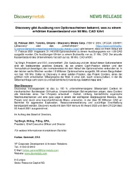 20210222 PR - Warrant Exercise - FINAL_DE.pdf