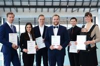 Andres Kindt, Vanessa Platner, Norman Romeike, Florian Körner, Tristan Bode, Dr. Sigrun Lüttringhaus / Copyright: Uta Mosler 