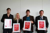Georg Gliniak (Teamleiter Rechenzentren), Kirsten Meier (Marketing), Ingo Kraupa (Vorstandsvorsitzender), Joachim Astel (Vorstand) – alle noris network AG (v. l. n. r.), Georg Gliniak (Teamleiter Rechenzentren), Kirsten Meier (Marketing), Ingo Kraupa (Vorstandsvorsitzender), Joachim Astel (Vorstand) – alle noris network AG (v. l. n. r.)