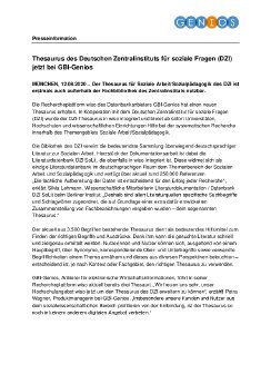 Thesaurus des Deutschen Zentralinstituts für soziale Fragen (DZI) jetzt bei GBI-Genios_PI_12.08..pdf