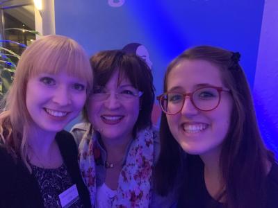 Sie waren dabei: Julia Gahler, Manuela Engel-Dahan und Luise Wiesalla (v.l.n.r.)