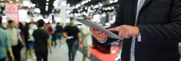 Personenzählung mit Vicodis auf Messen