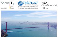 RSA Conference 2023 in San Francisco: Bundesverband IT-Sicherheit e.V. (TeleTrusT) präsentiert 