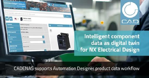 CADENAS supports Automation Designer Product Data Workflow