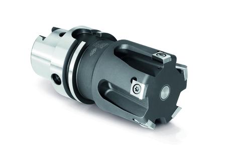 Der neue MAPAL PKD-Schruppfräser für Schnitttiefen bis 12 mm erreicht bis zu 100 % höhere Abtragsraten im Vergleich zu Hartmetall-Fräsern.