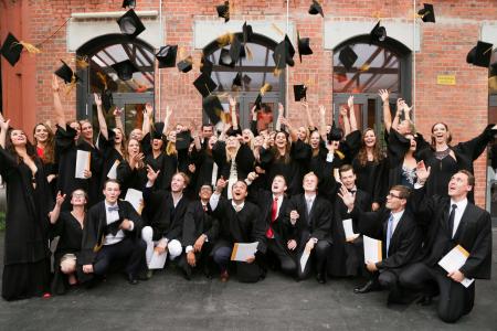Abschlussfeier der International School of Management (ISM)